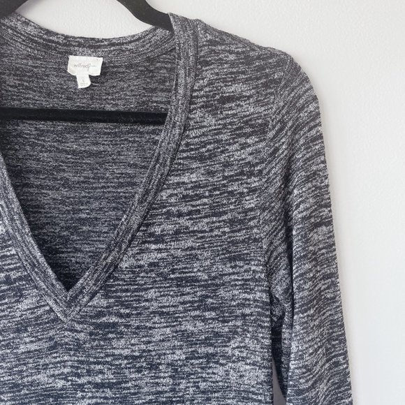 Wilfred Free Aritzia Dress large salt & pepper midi dress sweater dress - Picture 6 of 16